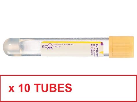 Buy BD VACUTAINER SST ADVANCED PLUS 5ml 367954 CHOOSE QTY EXPIRY DATE ...