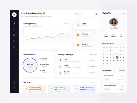 Personal Health Dashboard 的图像结果