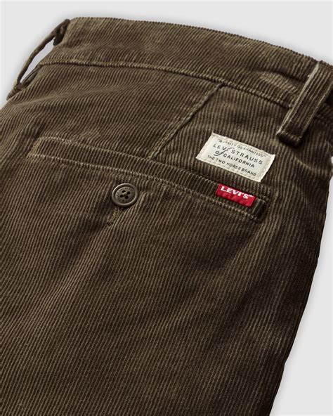 Xx Chino Standard Taper Fit Corduroy Men's Pants - Brown | Levi's® US