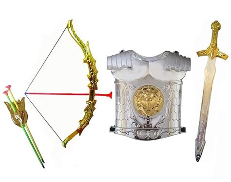 Buy HALO NATION® Bahubali Warrior Set - Knights Fancy Dress Cosplay ...