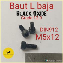 Jual Baut L M5 x 10 mm Baja ( L 5x10) - Kota Bandung - Sampurna Teknik ...