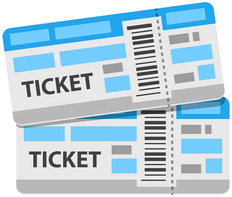 Ticket clipart plane ticket, Ticket plane ticket Transparent FREE for ...