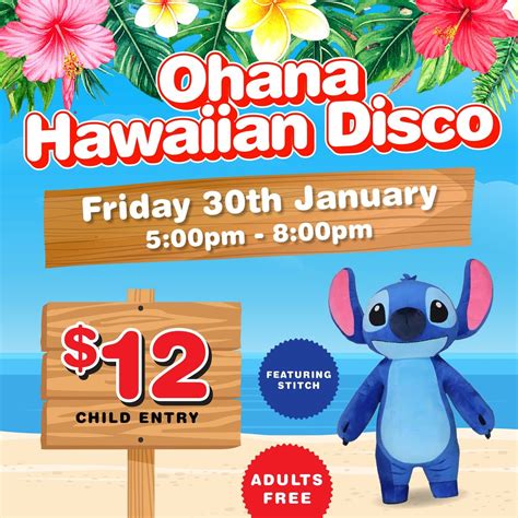 Meet Stitch at our Ohana Disco!, Majura Park Shopping Centre, Spitfire ...