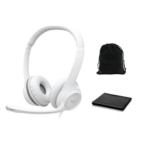 Logitech Headset H390 Wired Headset with Mic for PC/Laptop, Stereo ...