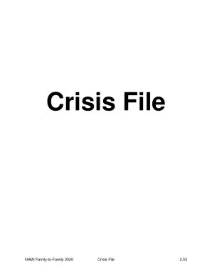 Fillable Online Nami Family-to-family 2020 Fax Email Print - pdfFiller