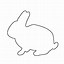 Image result for Easter Bunny Outline