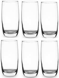 HOME CART (Pack of 6) HDC-37 Glass Set Water/Juice Glass Price in India ...