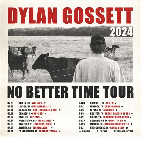 TEXAS SINGER-SONGWRITER DYLAN GOSSETT RELEASES HIGHLY ANTICIPATED NEW ...