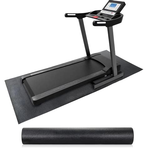 ZLGP High Density Gym Exercise Treadmill Floor Mat,8 x 3 FT Anti ...