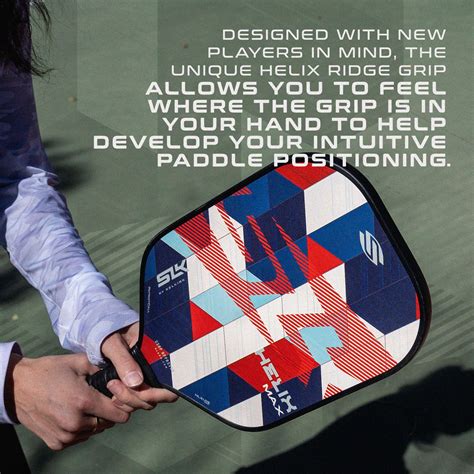 Mua SLK Helix Pro Pickleball Paddle | Carbon Fiber & Fiberglass Hybrid ...