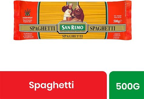 San Remo Spaghetti Pasta 500G – Chennai Grocers