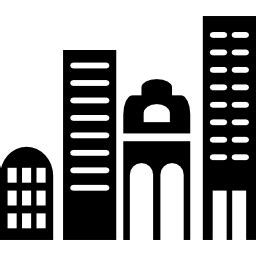 Buildings Alfredo Hernandez Fill icon | Freepik