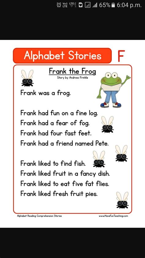 alphabets stories for kids - Brainly.in