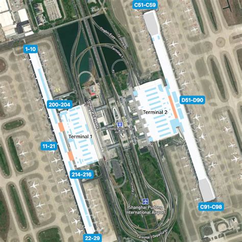 Shanghai Pudong Airport Terminal 2 Interactive Map & Guide