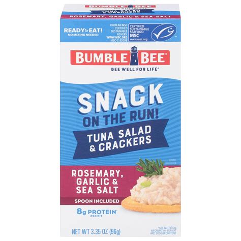Amazon.com: Bumble Bee Snack On The Run Rosemary, Garlic, & Sea Salt ...