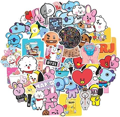 FlyBuy Hub Unique BTS Stickers Preimum Quality Merch for Journal ...