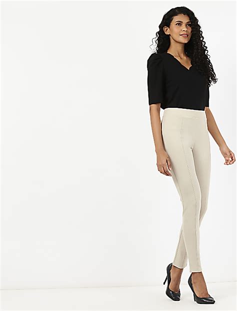 Buy Viscose Mix Skinny Treggings at Marks & Spencer