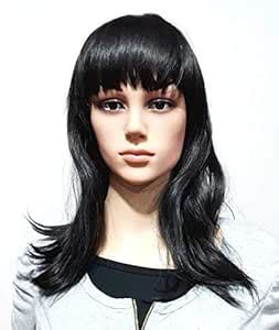 Air Flow Natural Look Realistic Synthetic Full Head Hair Wigs for Women ...