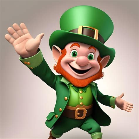 St patricks day leprechaun | Premium AI-generated image