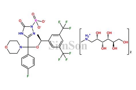Fosaprepitant Dimeglumine Stereochemical Impurity | CAS No- NA | Simson ...