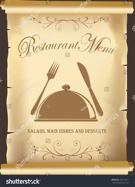 Food Menu Cover Design 的图像结果