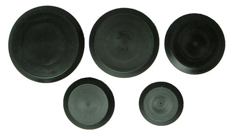 25 Piece Flush Mount Black Hole Plug Assortment for Auto Body and Sheet ...