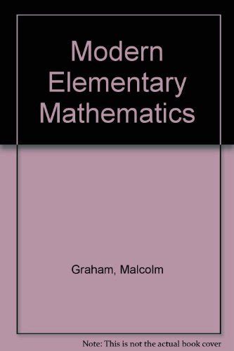 Buy Modern Elementary Mathematics Book Online at Low Prices in India ...