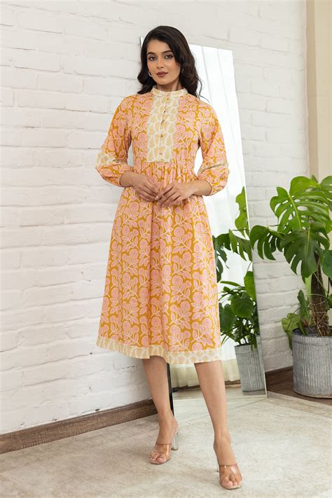 Multi Print Cotton Maxi Dress – Colorful & Stylish Summer Favorite