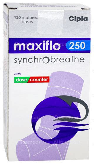 Maxiflo 250 Synchrobreathe Inhaler 120 Mdi - Uses, Side Effects, Dosage ...