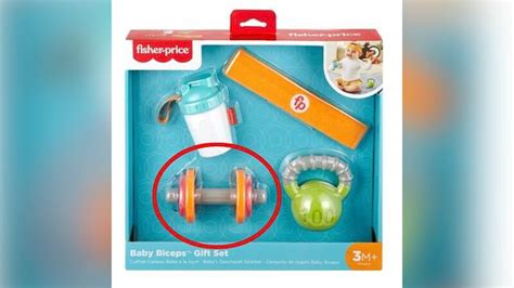 Fisher-Price recalling more than 365K toy weight sets due to choking hazard