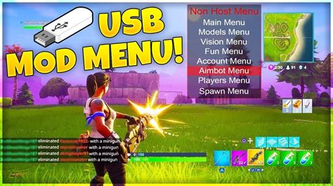 Image result for Fortnite Mod Menu Xbox One USB