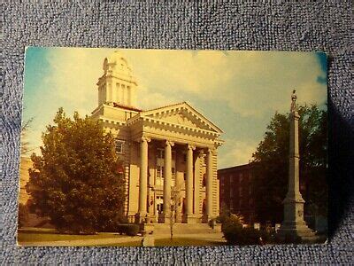 Vintage Postcard Robeson County Court House, Lumberton, North Carolina ...