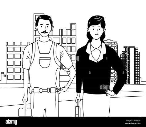 labor day employment celebration cartoon Stock Vector Image & Art - Alamy