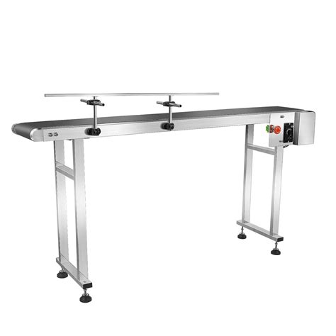 Sidasu Belt Conveyor PVC Belt with 1 Side Guardrail India | Ubuy