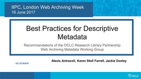 Image result for Example of Descriptive Metadata