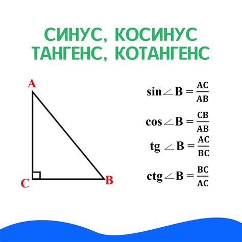 Математика тангенс синус косинус