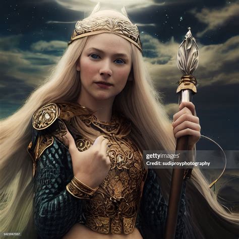 Norse Goddess Freya High-Res Stock Photo - Getty Images