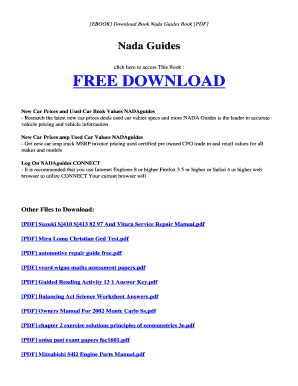 Fillable Online nada pdf Fax Email Print - pdfFiller