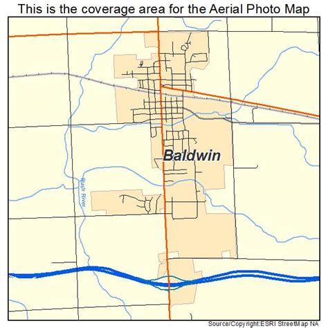 Map Of Baldwin