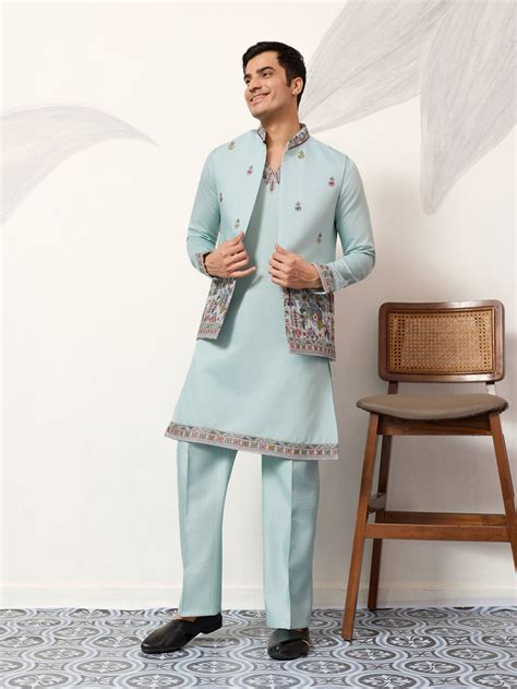 Elegant Groom Pista Koti Kurta Pant for Wedding Special – TULIP DESIGNER