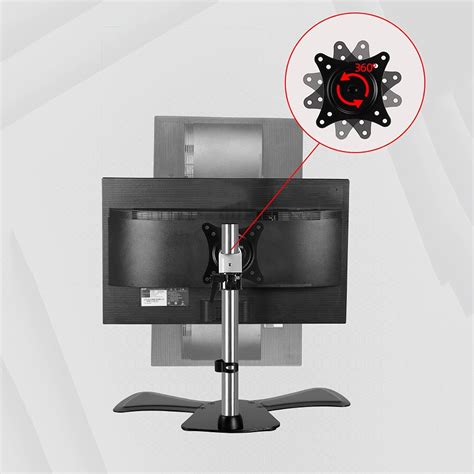 Buy TOMYEUS Arm Mount Dual Screen Monitor Stand Monitor Mount Stand ...