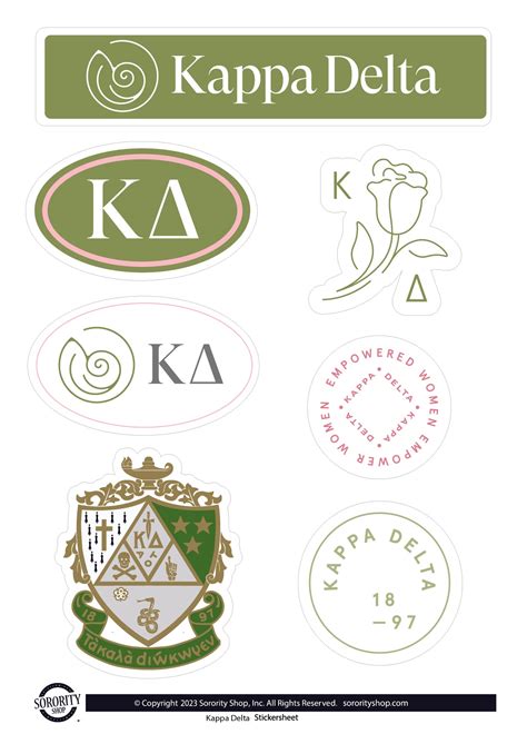 Kappa Delta Symbols Kappa Delta Big Greek Letter Flag Greek Gear