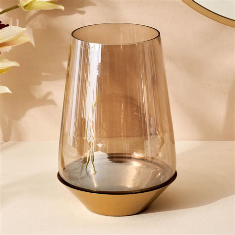 Buy Leon Rims Glass Hurricane Candle Holder from Home Centre at just ...