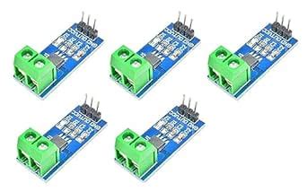 Scriptronics® 5A Range Current Sensor Module ACS712 Module for Arduino ...