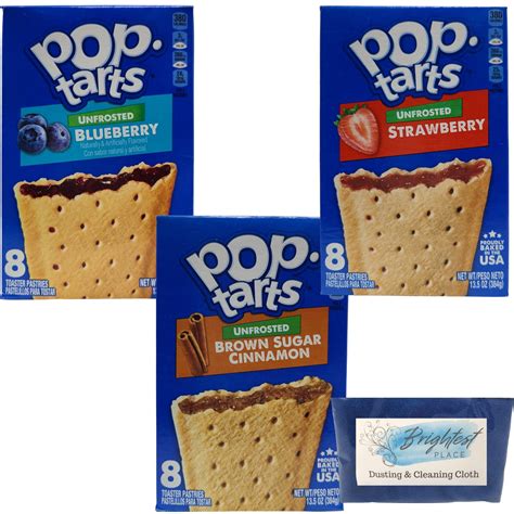 Pop Tarts Strawberry Unfrosted