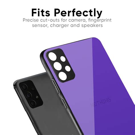 Amethyst Purple Nothing Phone 4a Pro 5G Glass Back Cover - Flat 35% Off ...