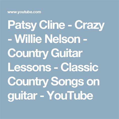 Crazy Patsy Cline Guitar Lesson 的图像结果