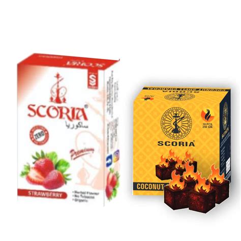 SCORIA Herbal Hookah Molasses (100% Nicotine and Tobacco Free ...