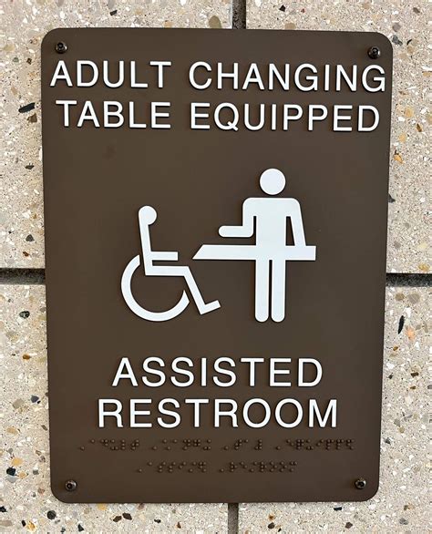 More Restrooms Have Adult-Size Changing Tables To Help People With ...