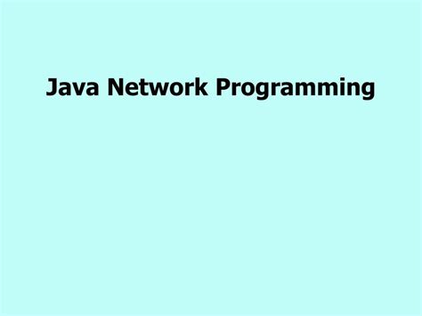 Image result for Java Network